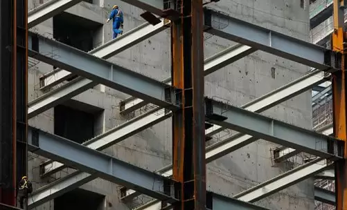 Columnas de acero para refuerzo