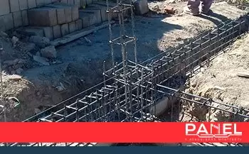 Castillo construcción en proceso de elaboración.