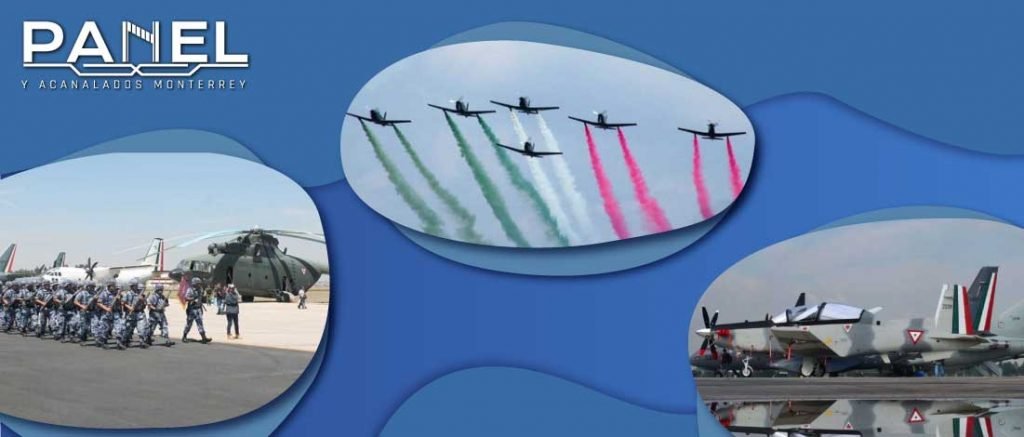 Día de la Fuerza Aérea mexicana | Panel y Acanalados Monterrey