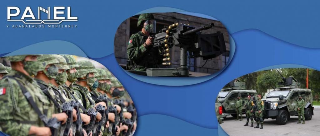 Panel y Acanalados Monterrey | Día del ejército mexicano