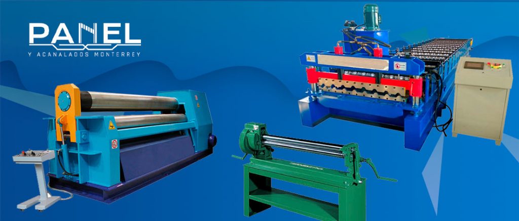 Roladora de lámina industrial, casera y para láminas acanaladas.