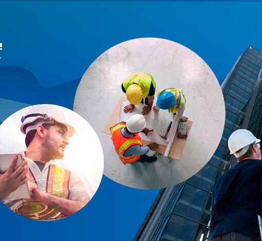 Ingenieros civiles trabajando en diferentes construcciones