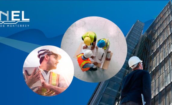 Ingenieros civiles trabajando en diferentes construcciones