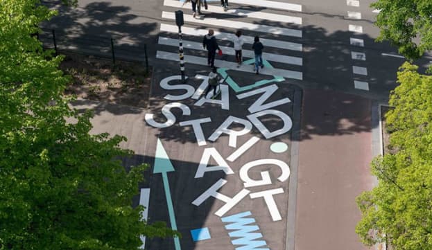 Proyecto de urbanismo táctico en Holanda