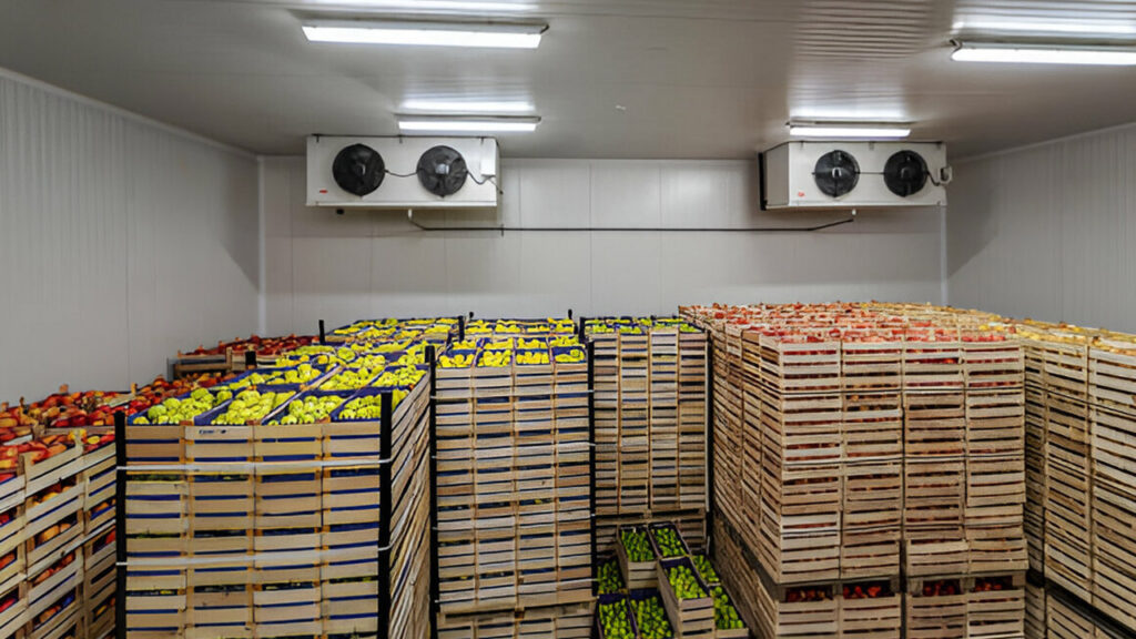 Cámara de refrigeración construida con panel Superwall