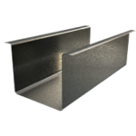 Canal cuadrado galvanizado