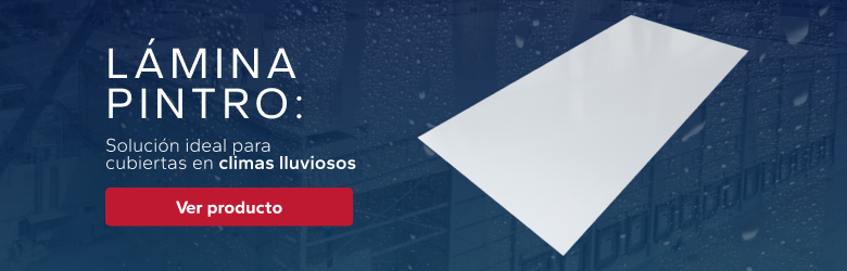 Lámina Pintro para construcciones en climas lluviosos