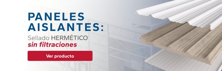 Paneles aislantes: sellado hermético sin filtraciones
