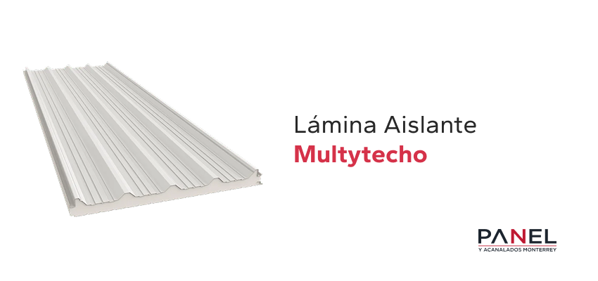 Panel o lámina aislante Multytecho