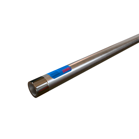 Tubo conduit galvanizado pared extradelgada con etiqueta azul